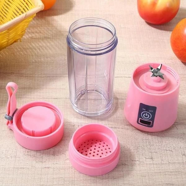 Portable USB Rechargeable Blender – Mini Juicer Mixer for Smoothies & Shakes